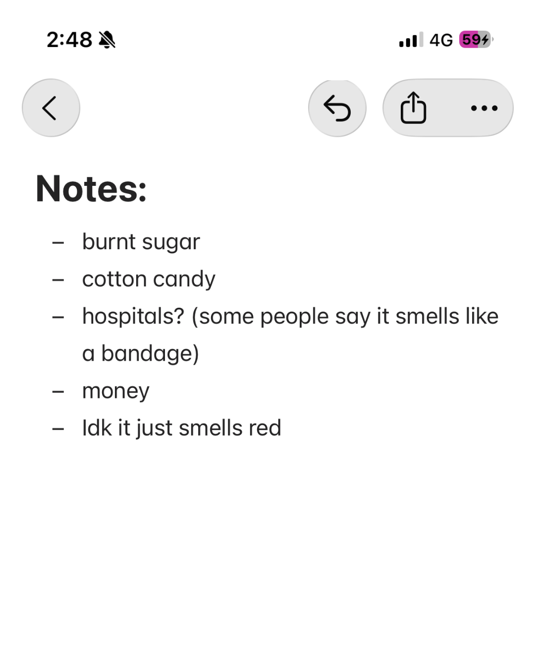 Roses from Ex- baccarat rouge 540.