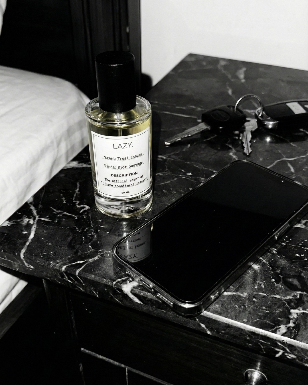 Trust Issues.- dior sauvage.